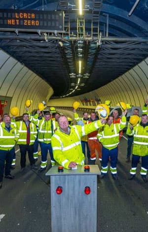 Queensway Tunnel Lighting Upgrade Queensway Tunnel Lighting Upgrade | CSR | Case Studies | Dalkia